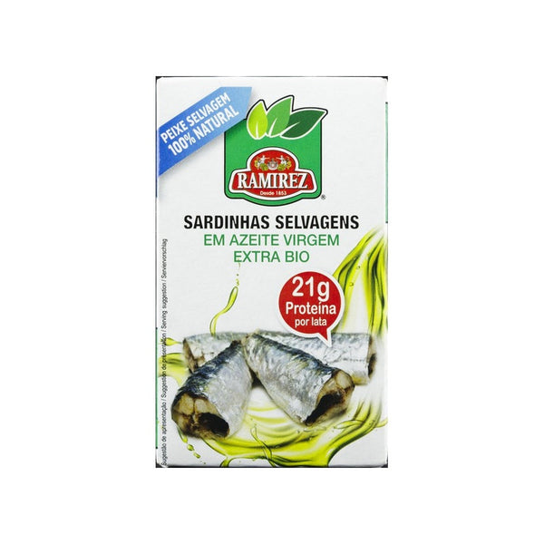 Ramirez Wild Sardines in Extra Virgin BIO Olive Oil